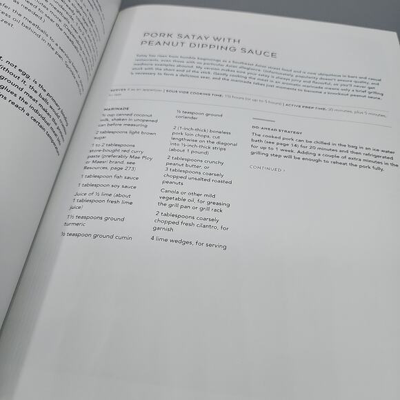 Sous Vide at Home by Lisa Q. Fetterman 2016, HC 1st Edition - Picture 10 of 15